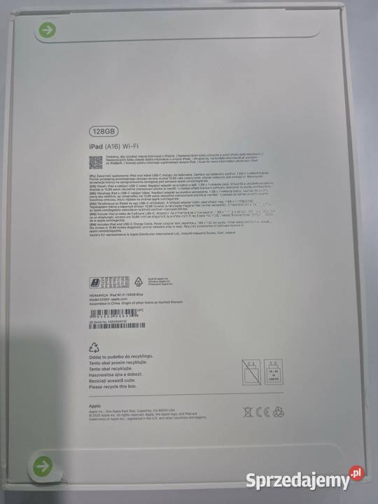 iPad A16 11 gen 125GB