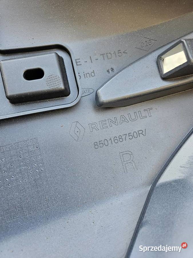 RENAULT KANGOO III IV NAROŻNIK PRAWY ZDERZAKA Międzychód