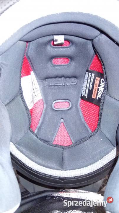 Kask Fullface ONeal Sonus Slick Żółty Rozmiar S Rowery i akcesoria Świętochłowice