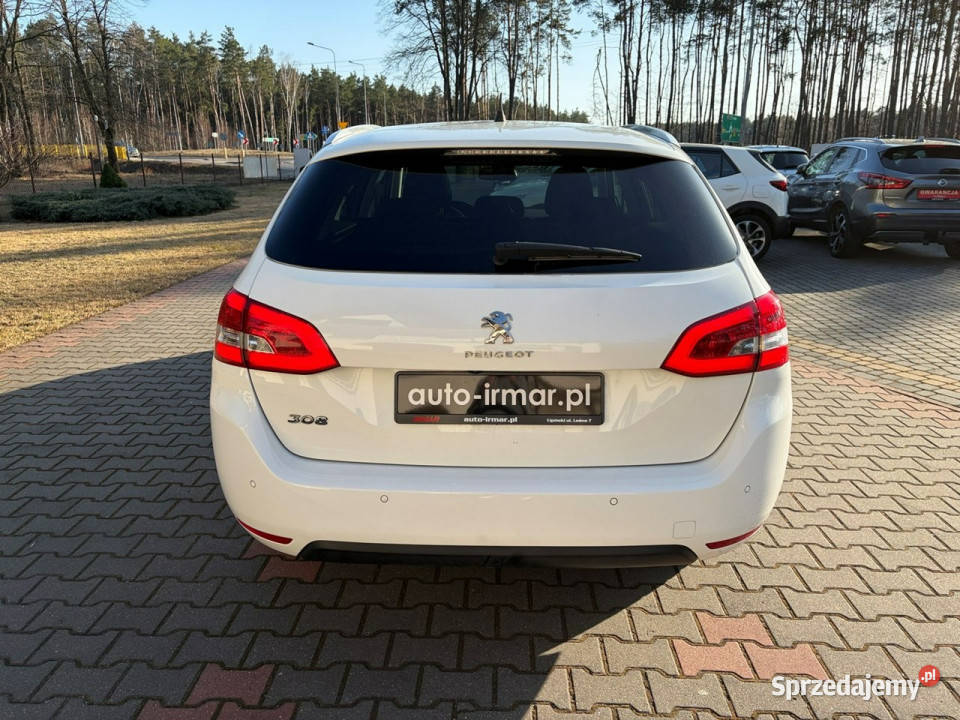 Peugeot 308 SW 16 HDI 120 Panorama Kamera Hak komputer pokładowy mazowieckie Lipówki