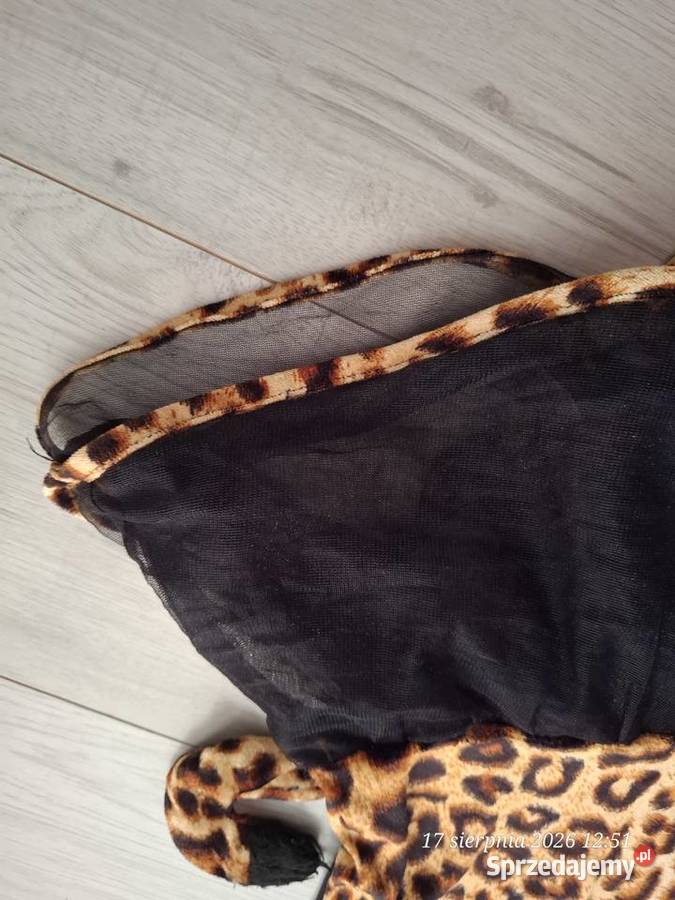 Kostium strój gepard leopard pantera z ogonem i Koszalin