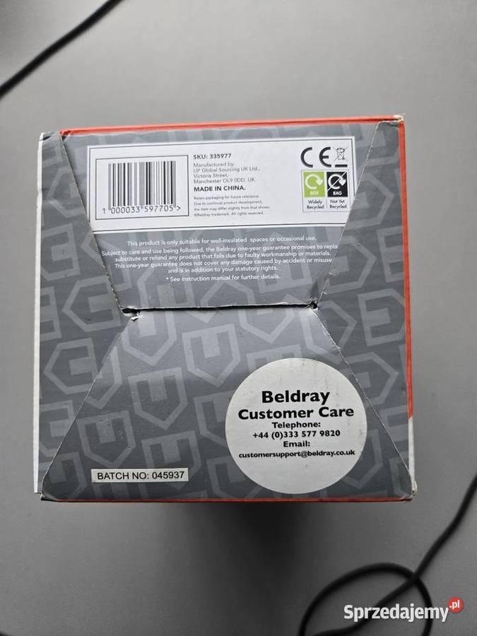 Termowentylator Beldray w stanie angielska Czaplinek