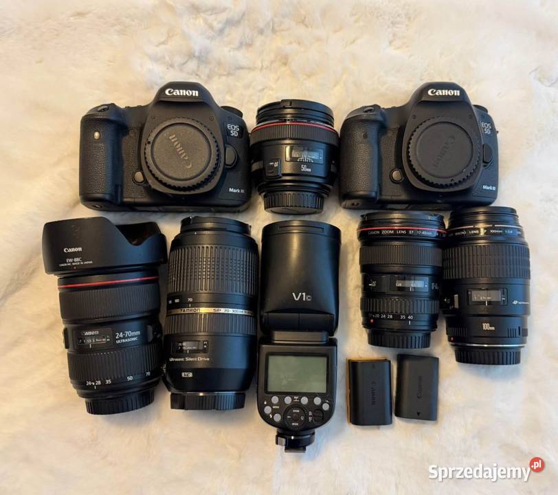 Canon professional camera and lens Suwałki