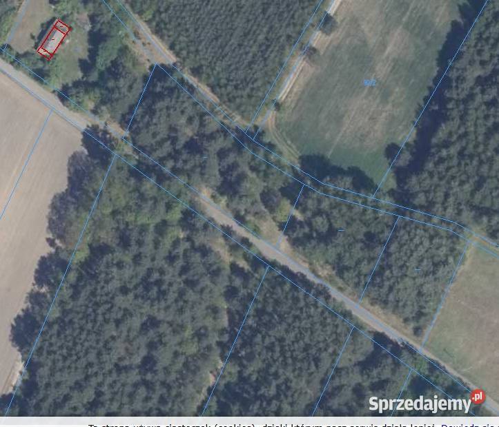 Działka budowlana 2000m2 Piaski gmKoniecpol Sprzedaż śląskie Lgota-Mokrzesz