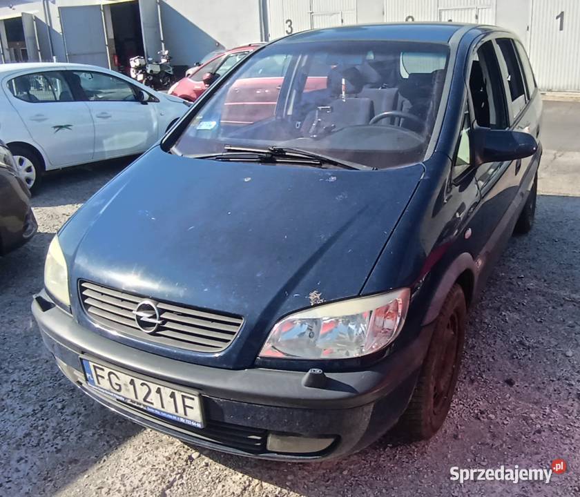 Opel zafira 2002 16 benzyna poduszka powietrzna Gorzów Wielkopolski