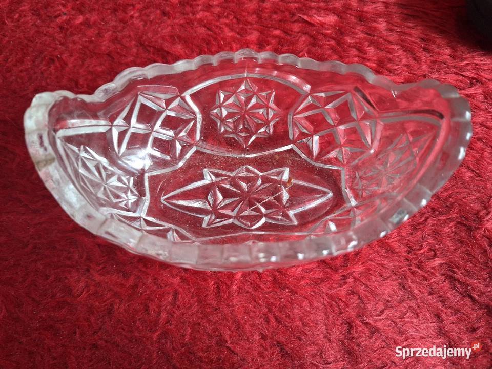 Koszyk kryształowy PRL Piaseczno