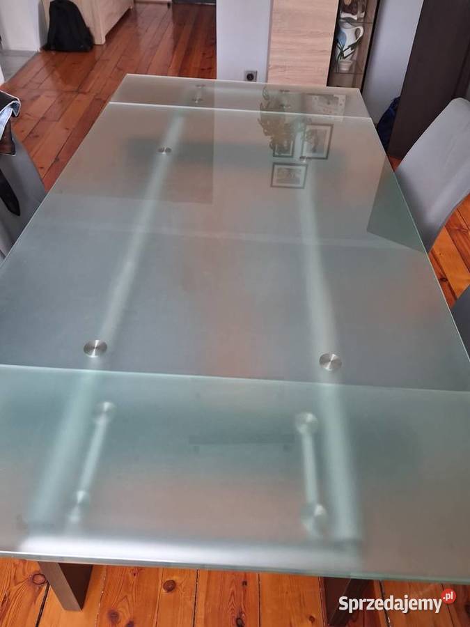Sprzedam rozkładamy stół szklany Dom i Ogród dolnośląskie