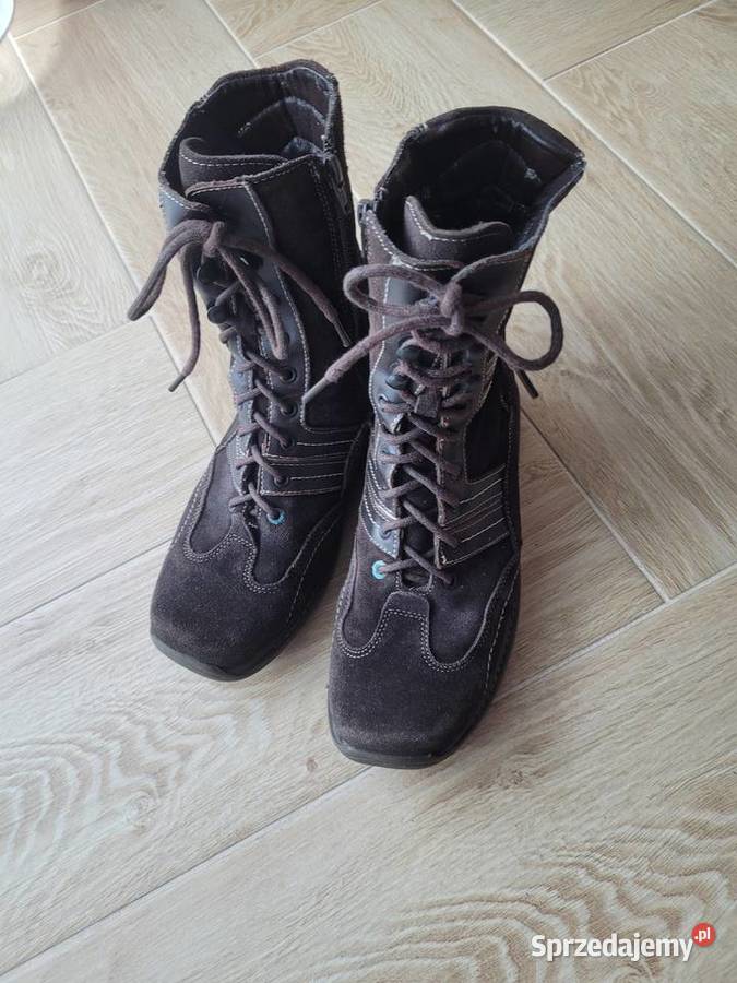 Sprzedam buty zimowe skórzane skóra Wrocław