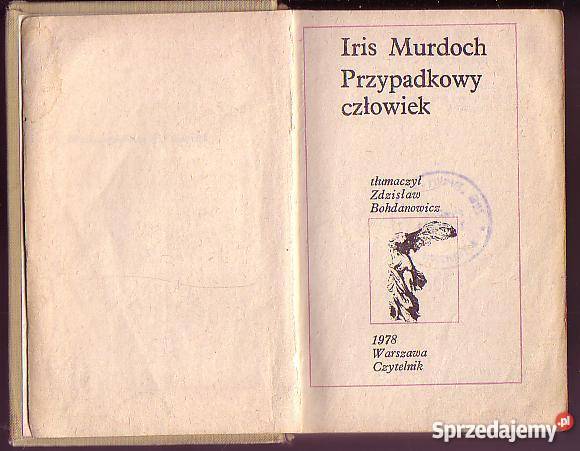 6207 PRZYPADKOWY CZŁOWIEK IRIS MURDOCH Czyrna