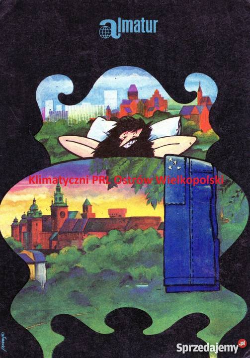 Międzychód Mierzyn Almatur stara pocztówka Kolekcje Bielsko-Biała