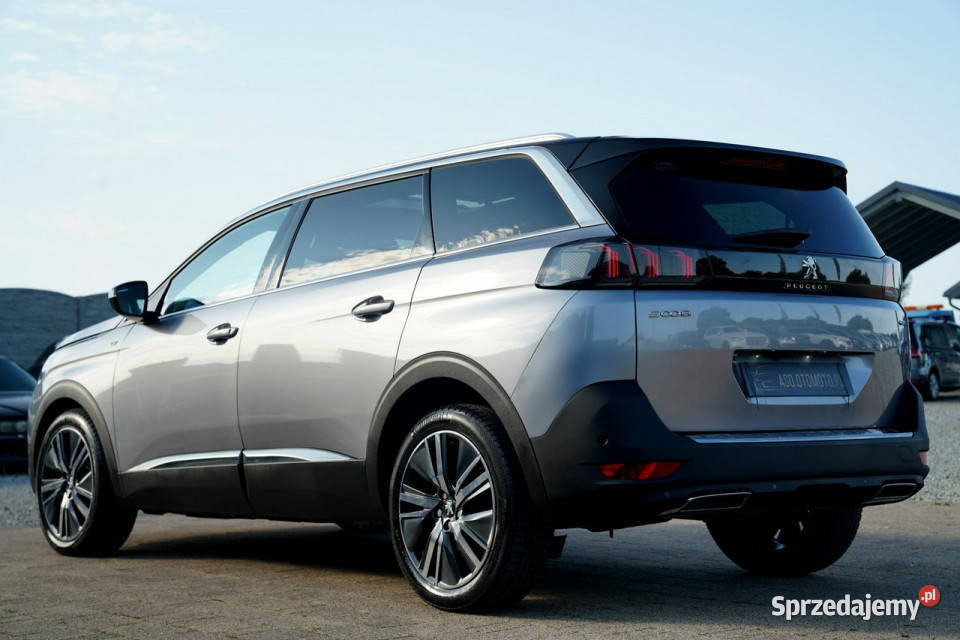 Peugeot 5008 GT kamery Skora Nawi blis panorama