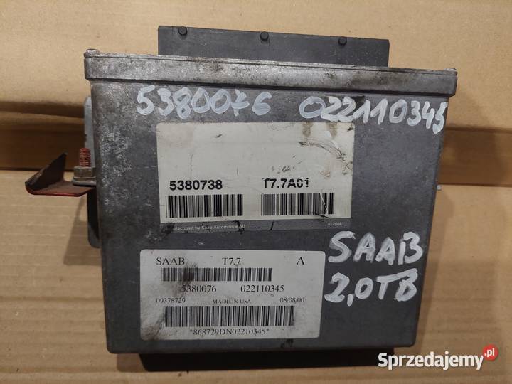 SAAB 93 95 komputer sterownik 5380076 Komputery Kielce