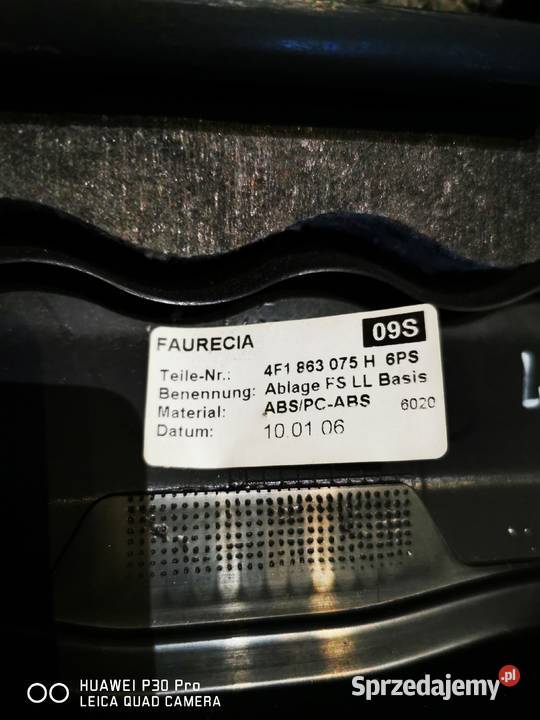 Osłona pod kierownica 4F1863075H Audi A6 C6 4F Jaworzno