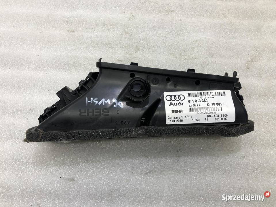 KIEROWNICA KANAŁ DOLOT POWIETRZA AUDI A5 Kanały powietrza