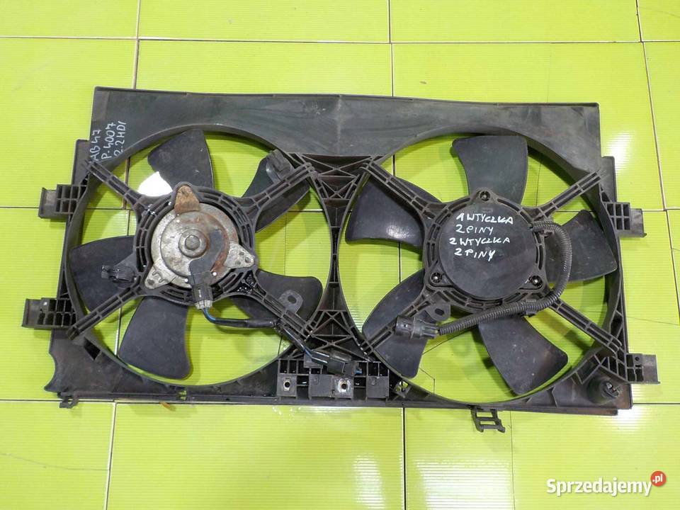 PEUGEOT 4007 22 HDI 07r wentylatory chlodnicy Suków