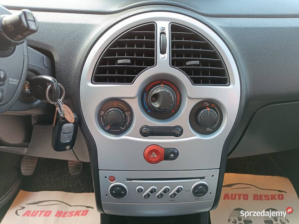 RENAULT MODUS 12 Benzyna KLIMATYZACJA Piękny podkarpackie Zarszyn