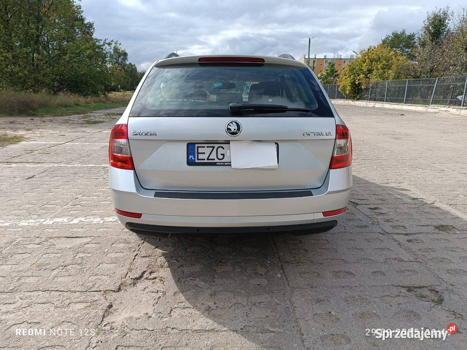 Skoda Octavia 2018 16 TDI 229000km Zgierz