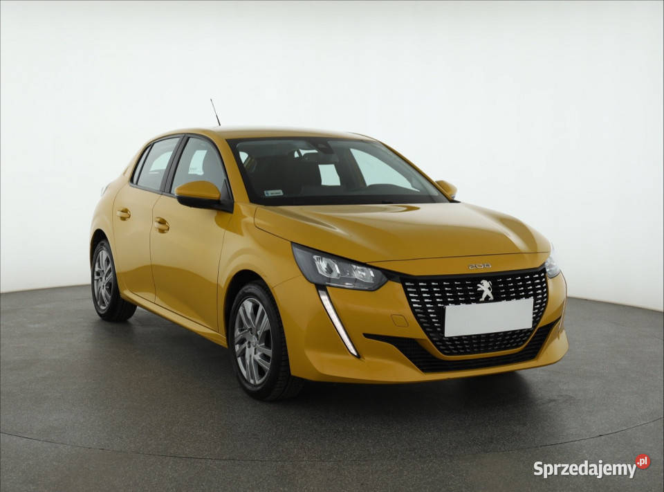 Peugeot 208 12 PureTech żółty Piaseczno