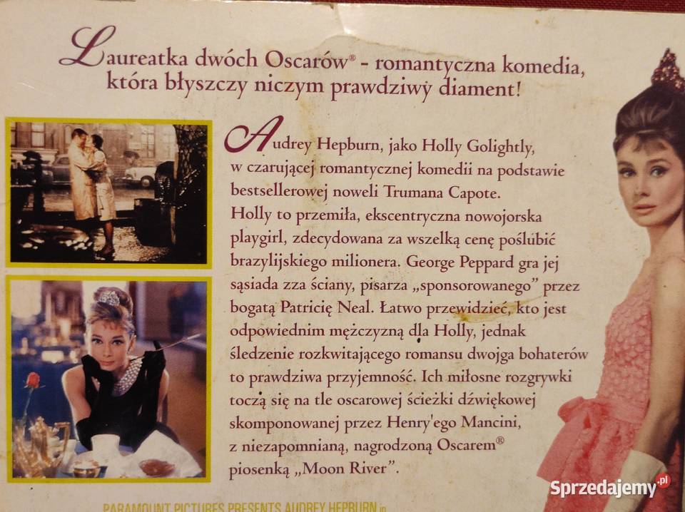 Audrey Hepburn i George Peppard Śniadanie u Kielce