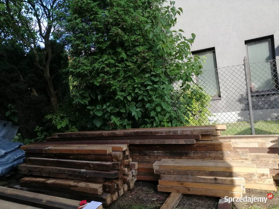 Drewno z rozbiórki dachu śląskie Katowice sprzedam