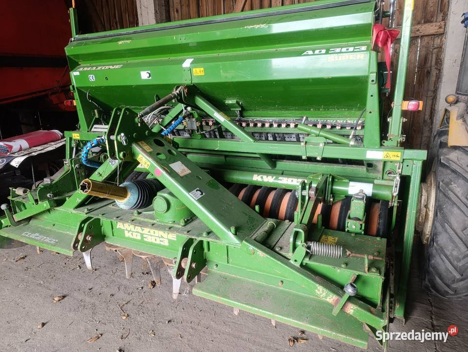 Siewnik zestaw uprawowo siewny AMAZONE AD303 303 Gniezno