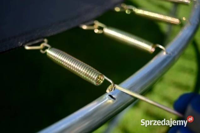 TRAMPOLINA OGRODOWA 252 Z SIATKĄ DRABINKA FUNFIT Łęczyca