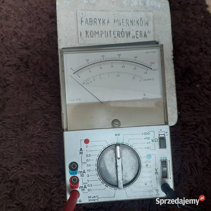 Miernik analagowy uniwersalny Poraj