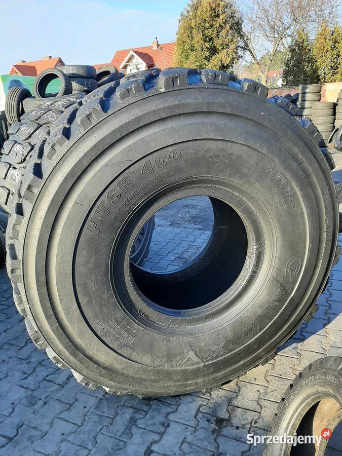 2x Opona używana przemysłowa 265R25 GALAXY HT SR podlaskie