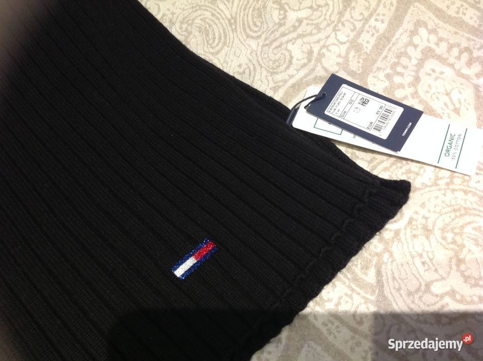 Ciepły Długi Szalik Szal TOMMY HILFIGER JEANS Pozostałe Nowa Sól sprzedam