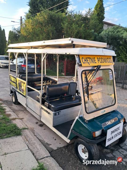 CLUB CAR 8 osób pojazd aluminiowy wolnobieżny r Rok produkcji 2012