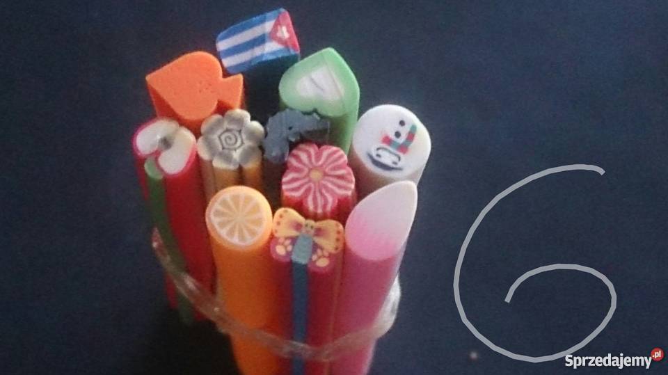 Patyczki fimo do ozdoby paznokci Wrocław