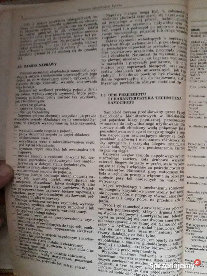 Naprawa samochodów Syrena