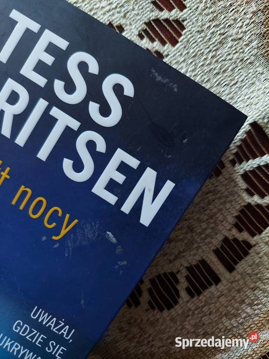 Tess Gerritsen Kształt nocy thriller świętokrzyskie Jędrzejów sprzedam