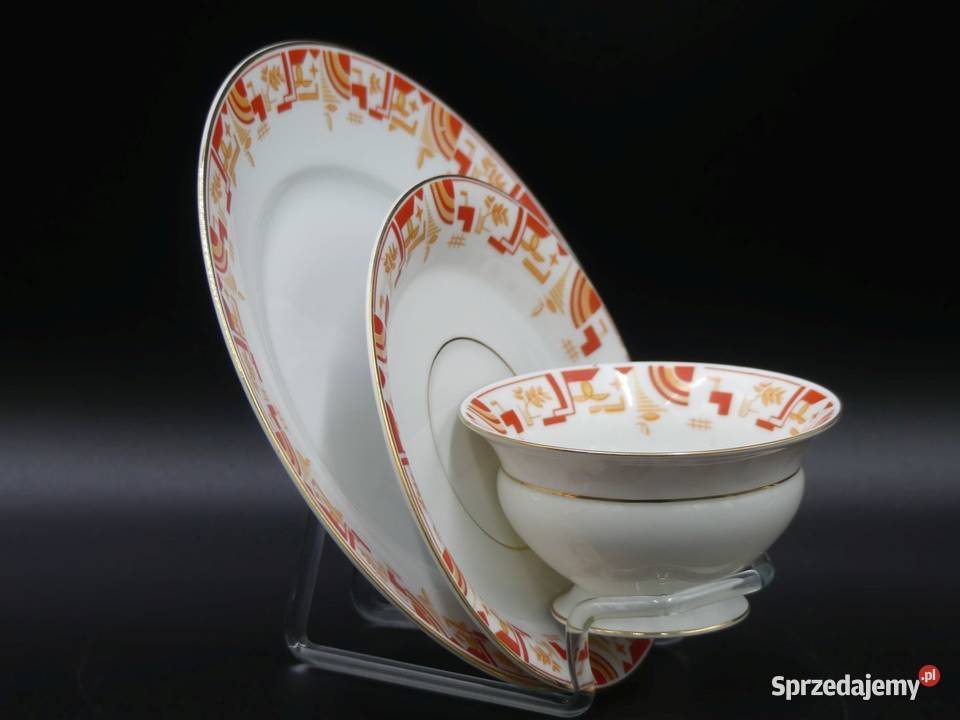 Urokliwe trio Hutschenreuther 1939 65 piękne Poznań sprzedam