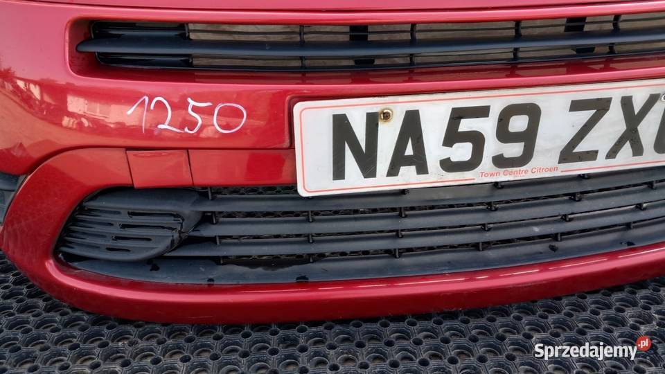 CITROEN C4 PICASSO I ZDERZAK PRZÓD EKQD HALOGEN