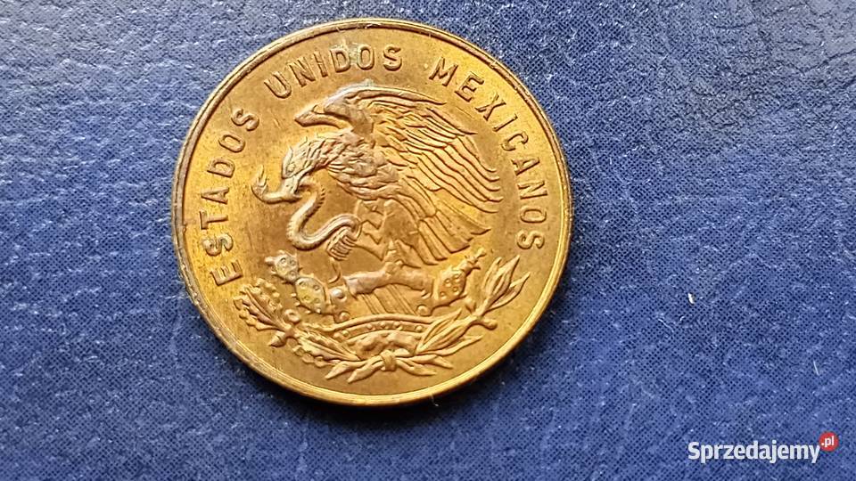Stare monety 5 centavo 1969 Meksyk mennicza podkarpackie sprzedam
