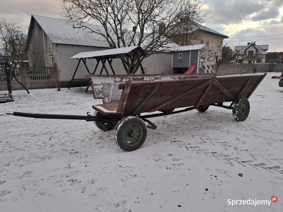 Wóz do ciągnika rolniczy leśny Daleszyce sprzedam