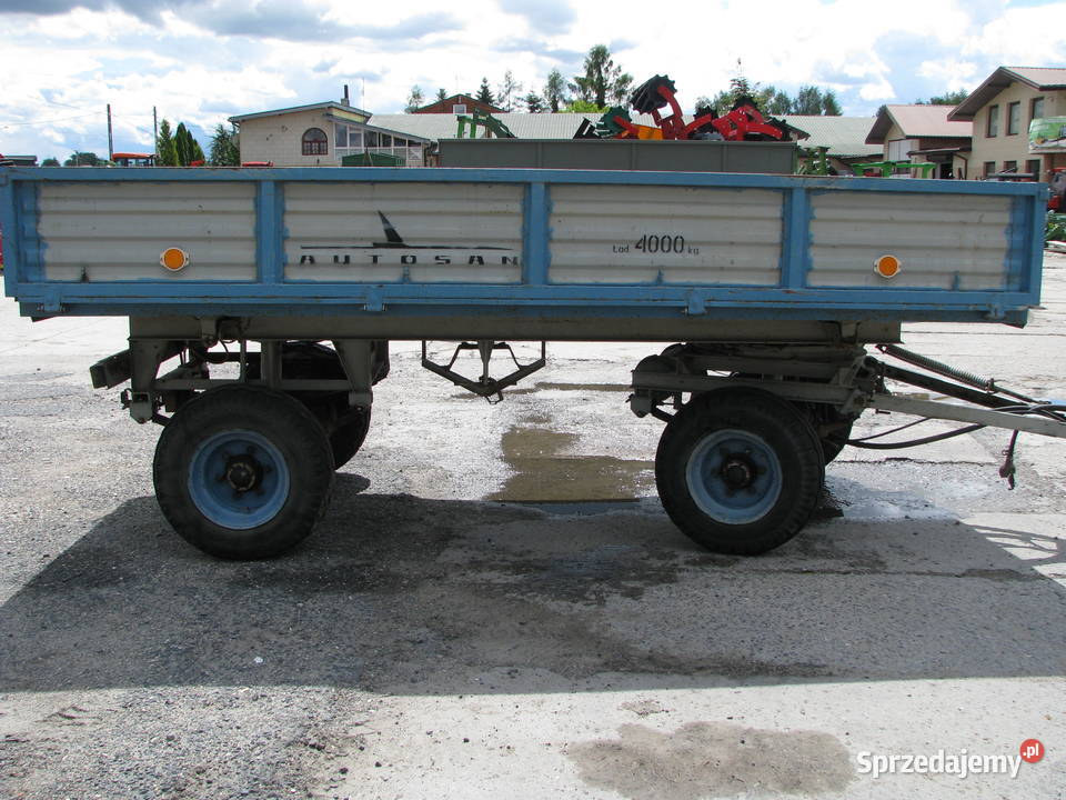 Przyczepa AUTOSAN D732 4tony w RadMasz Opoczno