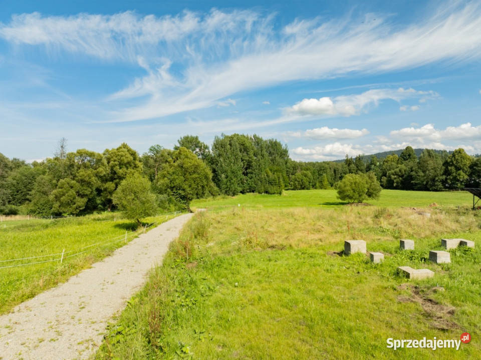Ustawna działka budowlana Ciche 925m2 26m małopolskie
