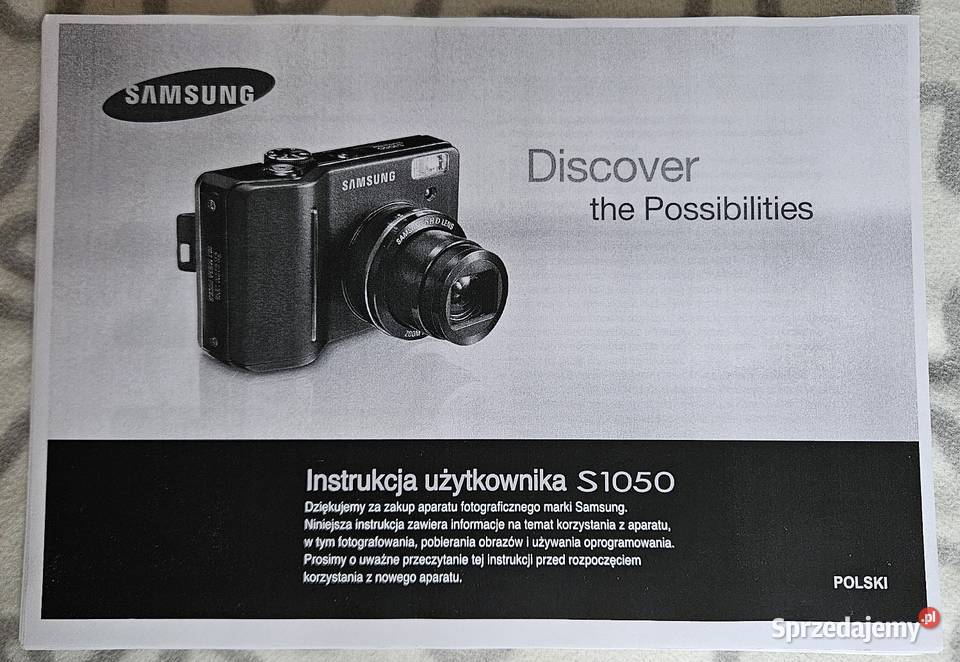 Aparat cyfrowy Samsung S1050 Kraków