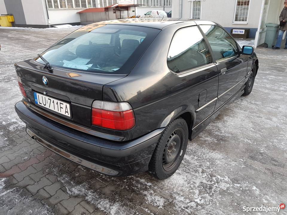 BMW e36 18IS compact klima sportsize grzany Zarejestrowany w Polsce Seria 3 Lublin
