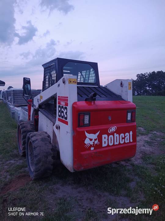 Ładowarka bobcat 863 miniładowarka bobek śląskie