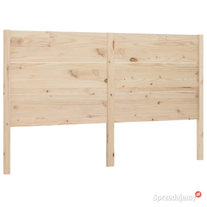 Wezgłowie łóżka 166x4x100 lite drewno sosnowe Warszawa