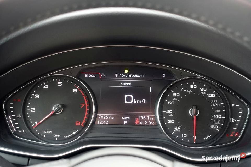 AUDI A4 20TFSI 252 SLINE SKÓRA QUATTRO AUTOMAT aluminiowe felgi