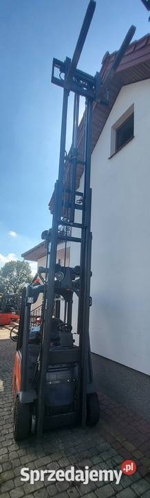 WÓZEK LINDE E12 TRIPLEX 607m elektryczny mazowieckie Radom