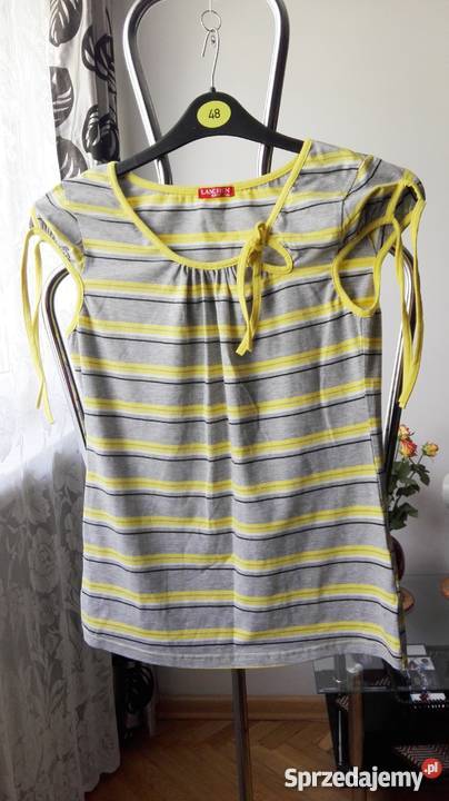 LANHEN PARISSZARA BLUZKA TOP W PASY R XXL Topy i koszulki Łódź