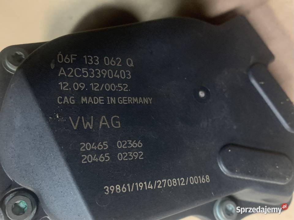 Przepustnica 06F133062Q audi a5 8t a4 b8 vw Szczecin