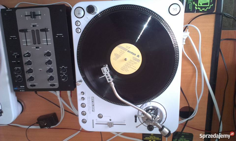 Sprzęt Djski 2GramofonyReloopmixer 2kanałowy