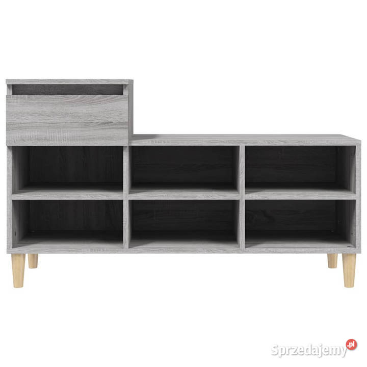 Szafka na buty szary dąb sonoma 102x36x60 Warszawa