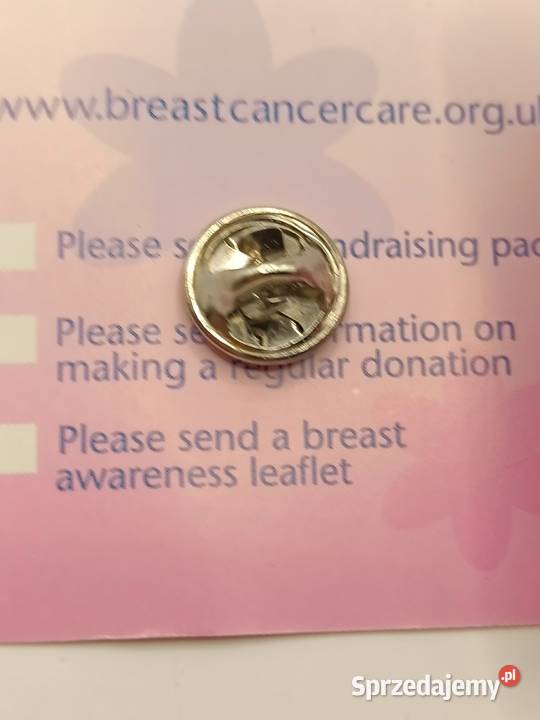 BIŻUTERIA BROSZKA PIĘKNA MALUTKI RÓŻOWY KWIATEK Zamość